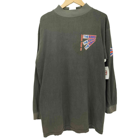 90S ブリティッシュロックバンド JAPAN TOUR '93 モックネックL/STシャツ メンズ import:XL